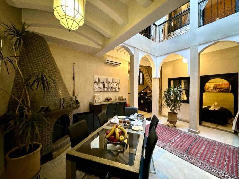 Riad Art De Vivre Avec Jacuzzi Marakéš Exteriér fotografie