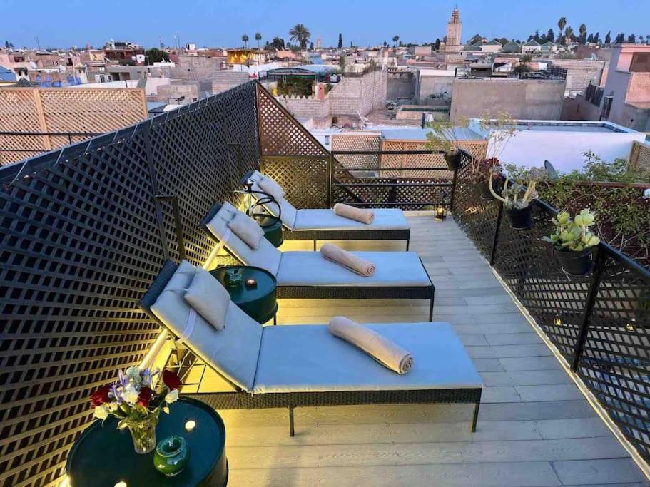 Riad Art De Vivre Avec Jacuzzi Marakéš Exteriér fotografie