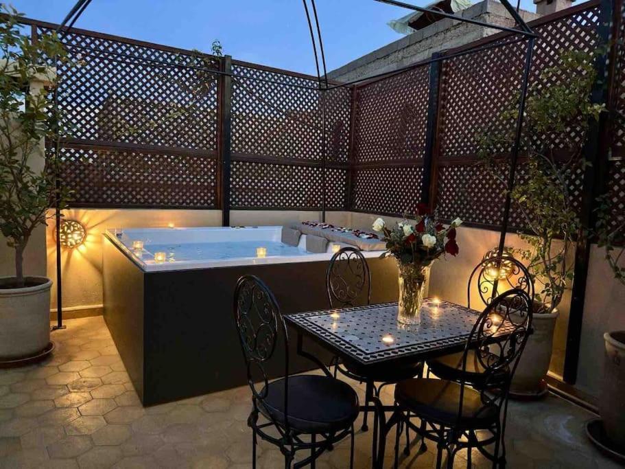 Riad Art De Vivre Avec Jacuzzi Marakéš Exteriér fotografie