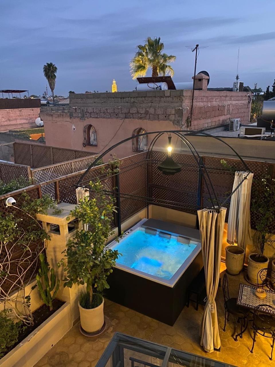 Riad Art De Vivre Avec Jacuzzi Marakéš Exteriér fotografie