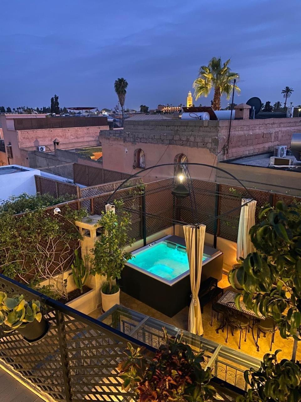 Riad Art De Vivre Avec Jacuzzi Marakéš Exteriér fotografie
